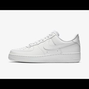 Men’s Nike Air Force 1 ‘07: Size 10.5, White NIB